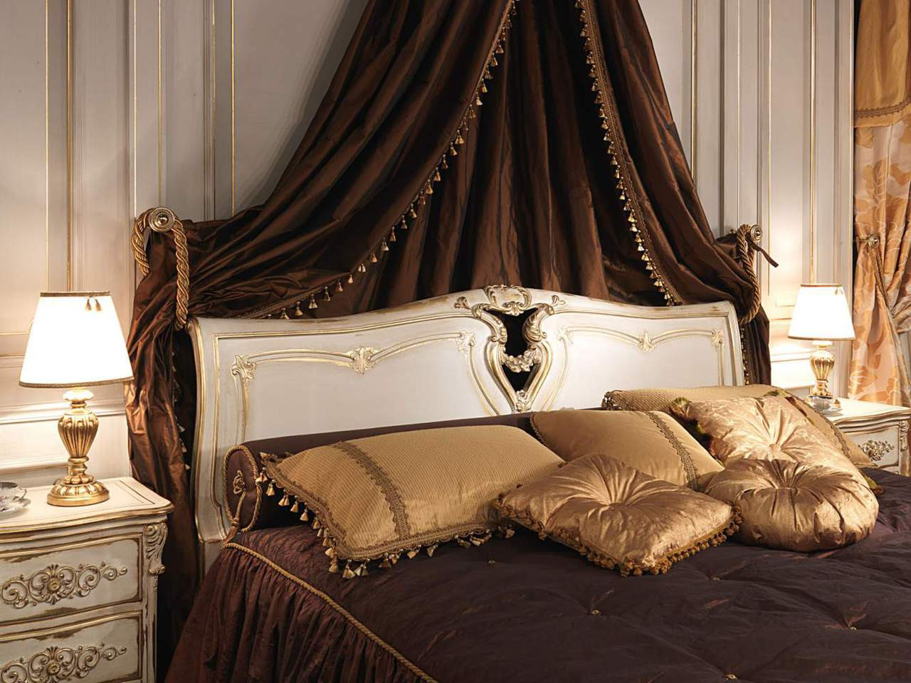 Louis XVI Bed Set, French Bedroom Furniture, designer bed