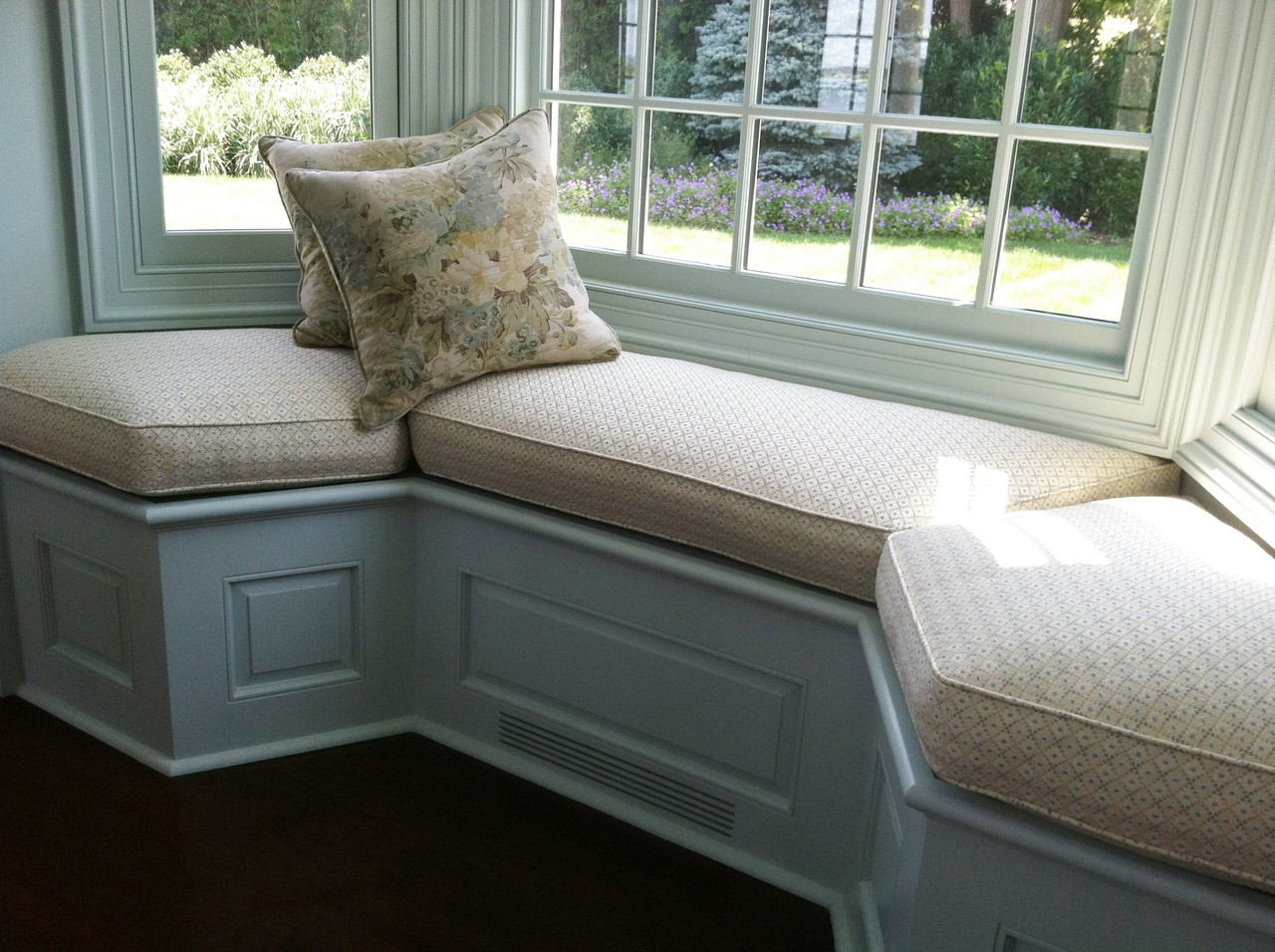 Custom Bay Window Seat Cushions