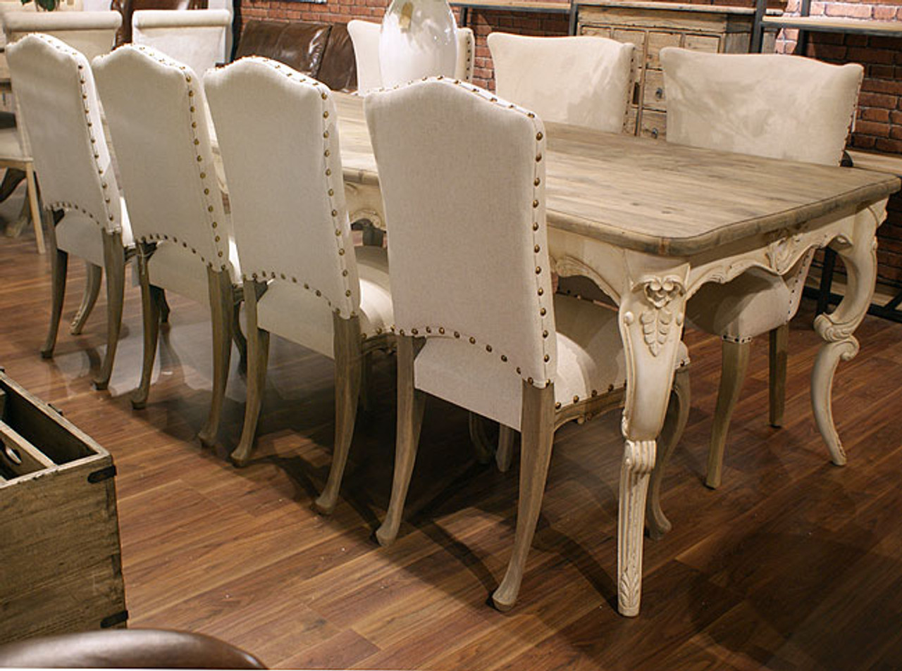 Shabby chic clearance dining set