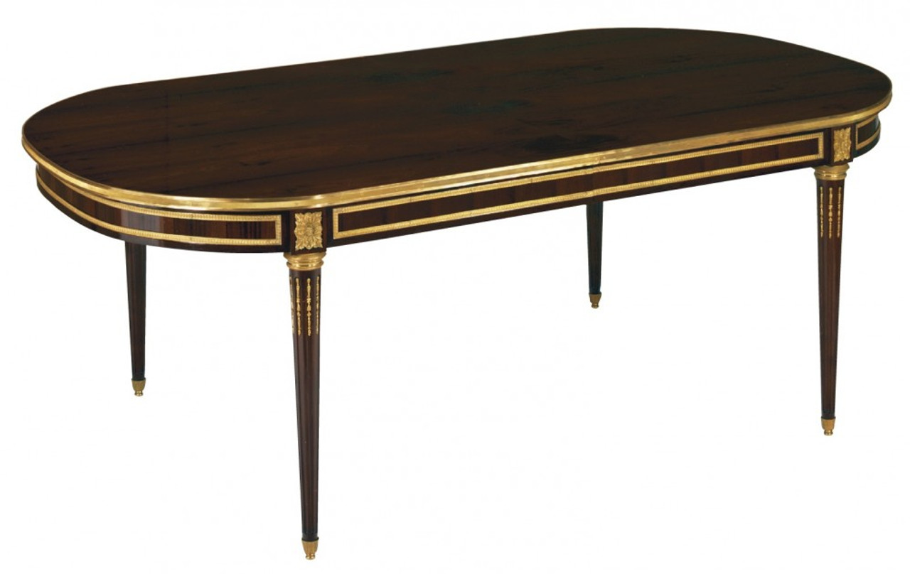 LOUIS XVI OVAL DINING TABLE