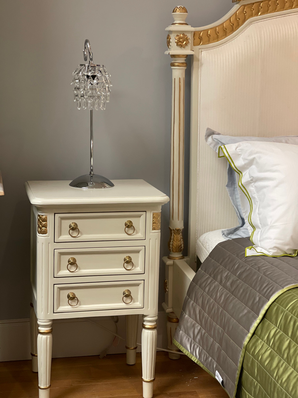 Louis XVI Nightstand - French Country Furniture USA