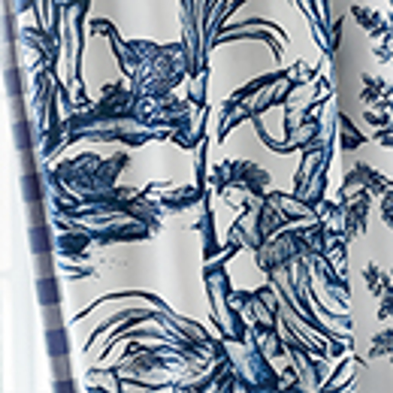 Martinique Island Toile Fabric by The Yard, French Pastoral Print Fabric,  Farmers Under Banana Bamboo Trees Fabric for Upholstery Home Decor