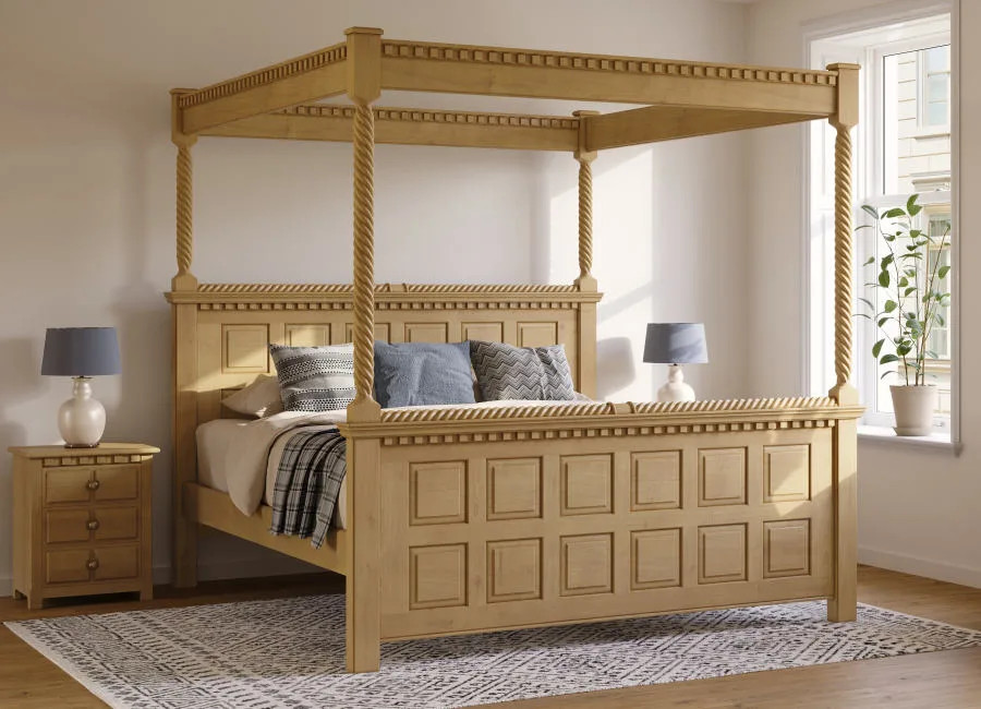 four poster canopy frame