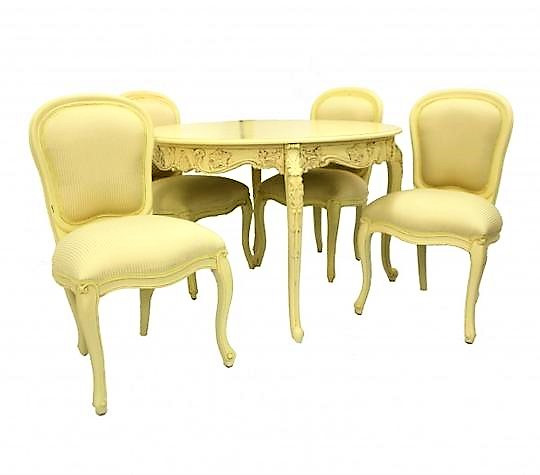 French Cream Dining Set