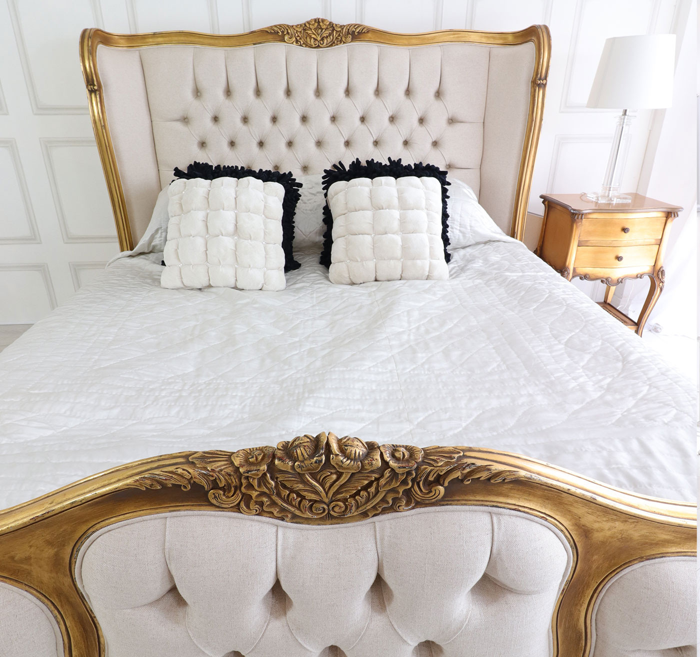 Gold Bedroom Set