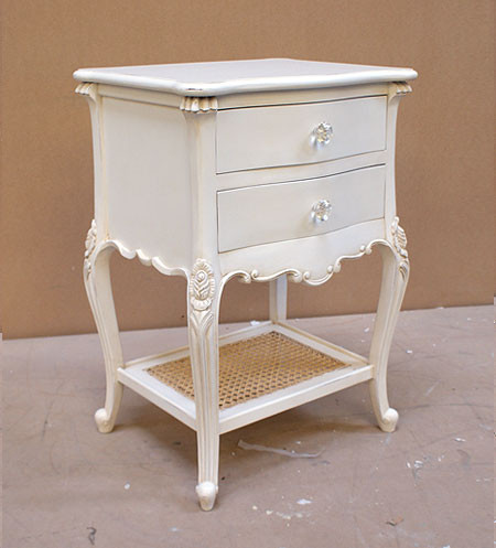 Provence Side Table, French Chateau White