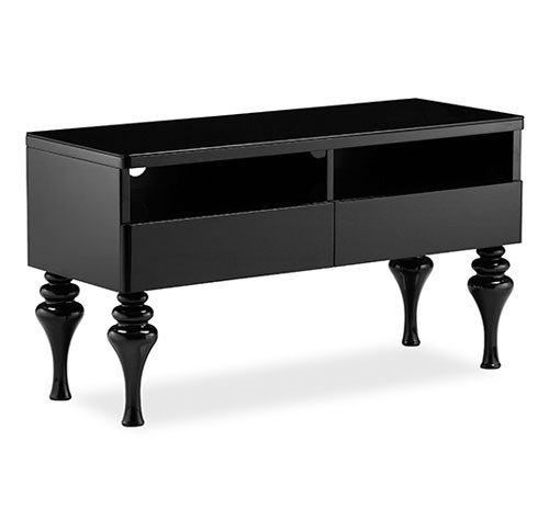 Black Gloss TV Stand 39 Inch