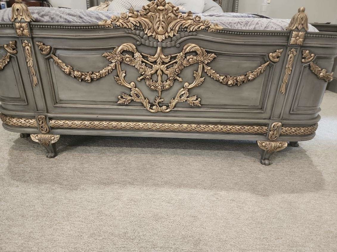 FRENCH BEDROOM SET WITH HIGH HEADBOARD