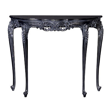 Black French Dining Table Set