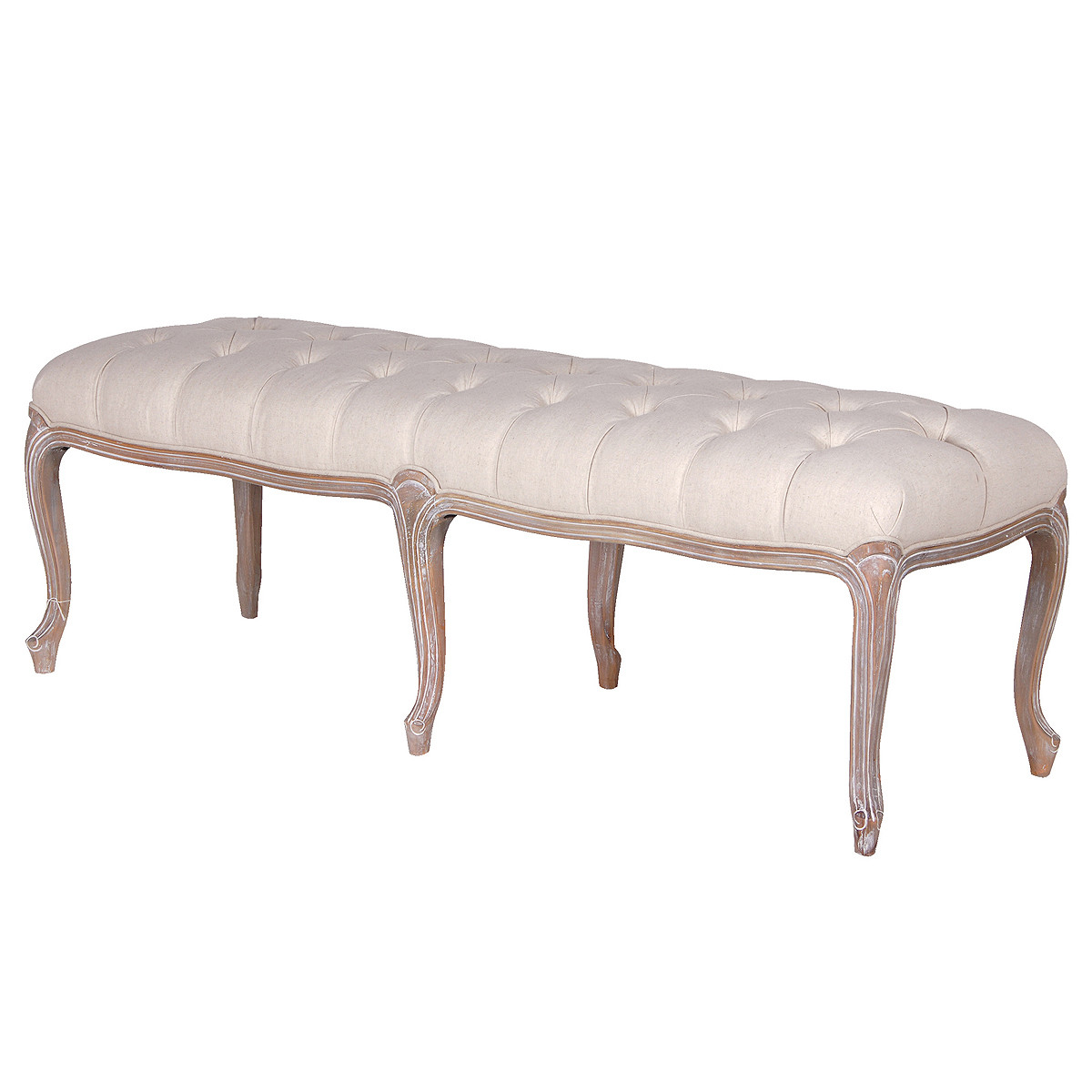 French Rattan Headboard, Limewashed Shabby Chic Style