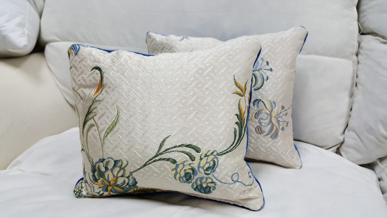 Silk Boudoir pillow sets