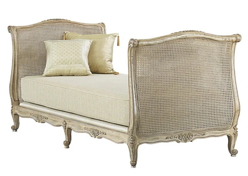 Louis XV Caned Daybed, Ancient Oak finish $4750.00
