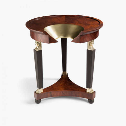 French Lamp Table, Louis XVI Gold