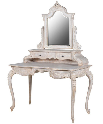 VANITY TABLE WHITEWASH