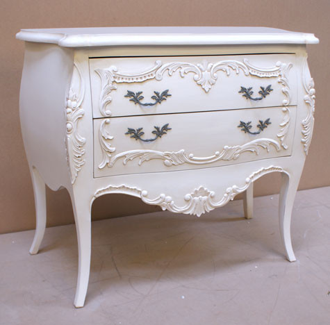 Chateau White 2 Drawer Chest