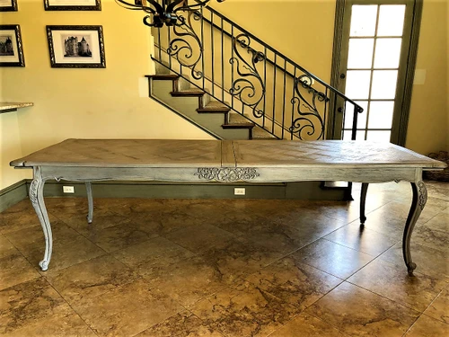 Grande Chateau Reclaimed Wood Extension Dining Table