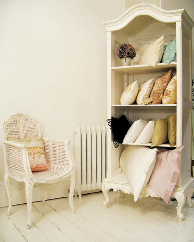 Chateau White Bookcase
