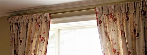 Country Curtains Shabby Chic Roses Pinch Pleats
