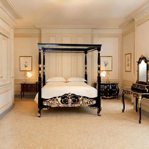 Rococo Canopy Bed