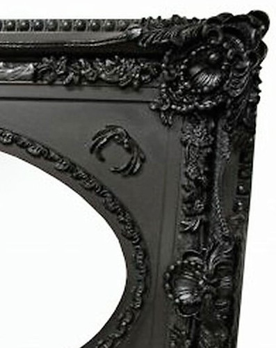 Versailles Floor Mirror, Noir