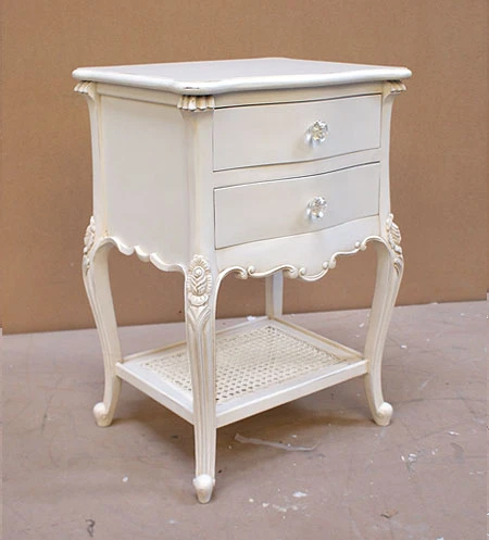 Chateau Gold Night Table, Louis XVI Style
