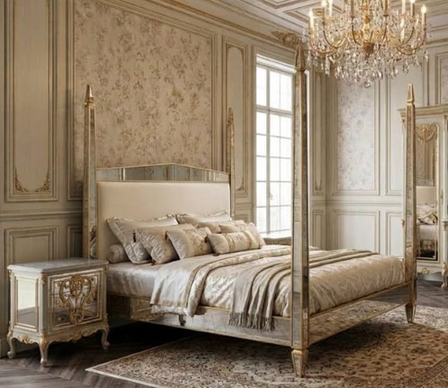 Venetian Mirrored Bed