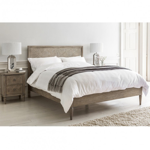 MADELEINE RECLAIMED WEATHERED BED FRAME