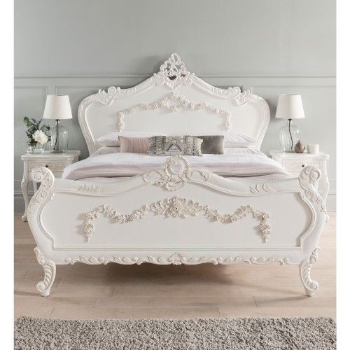 HENRIETTE BEDROOM SET III, ANTIQUE WHITE