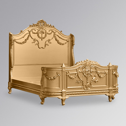 CHATEAU DE VERSAILLES BED, GOLD