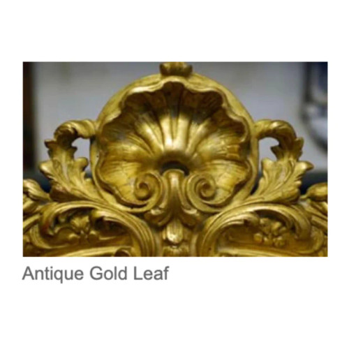 ORNATE OVAL WALL MIRROR