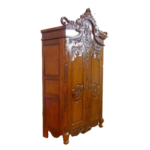 GOTHIC ARMOIRE, Dark Oak