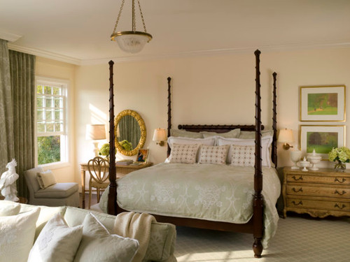 BORDEAUX WOODEN FOUR POST PLATFORM BED