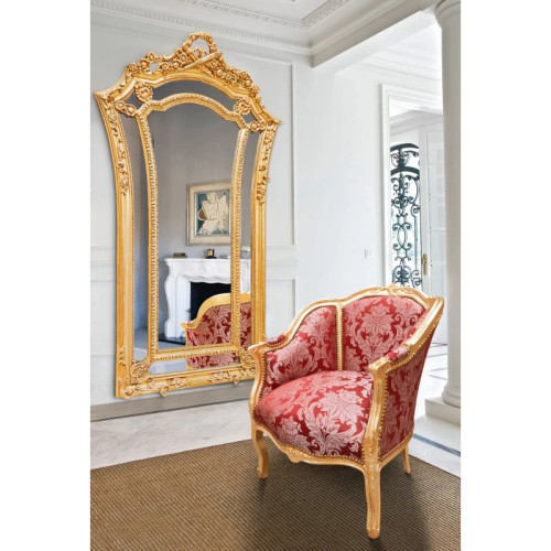 MARSEILLE LARGE WALL MIRROR GOLD GILT