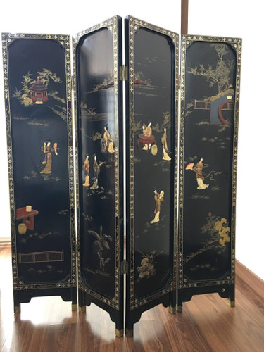Chinoiserie Coromandel Screens Paris