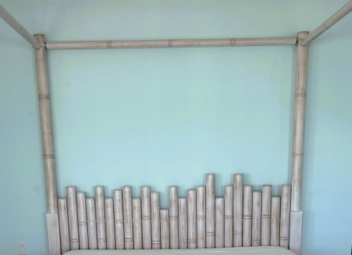 LUXURY BAMBOO CANOPY BED II
