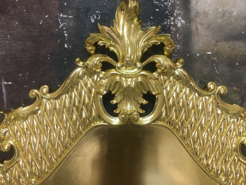 VERSAILLES LOUIS XV HEADBOARD, GOLD LEAF