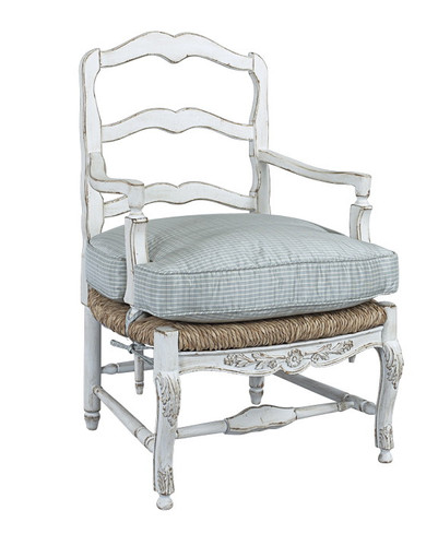 COUNTRY FRENCH LADDERBACK ARMCHAIR