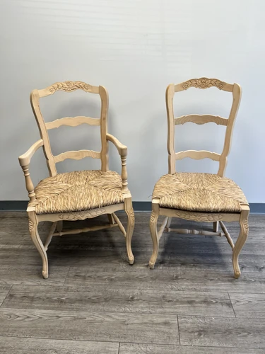 French Ladderback Chair Unfinished