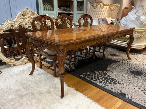 French Normandy Dining Table Set