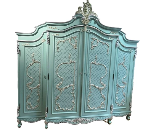AQUA MARINE AND SILVER WARDROBE