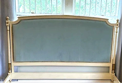 PARIS RITZ CARLTON LOUIS XVI HEADBOARD CREAM & GOLD