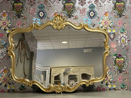 Gold Wall mirror French Style