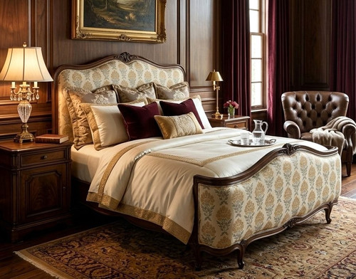 CORBEILLE BED TRADITIONAL STYLE