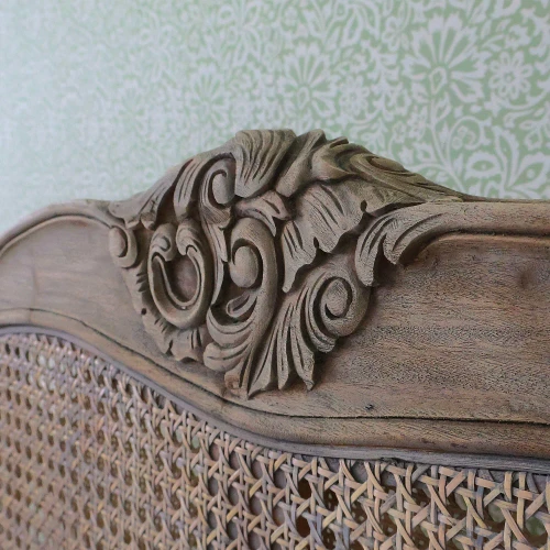 LILLE RUSTIC WEATHERED HEADBOARD