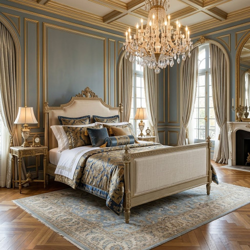 Josephine Bed, Antique Cream