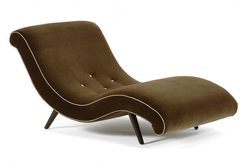 Onda Chaise Lounge, buttoned