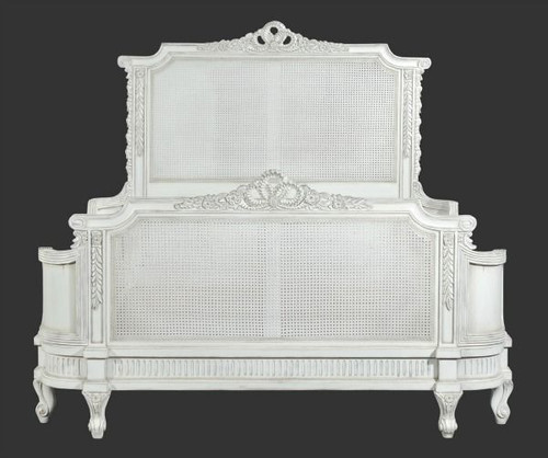 Louis XVI Rattan Wing Bedroom set