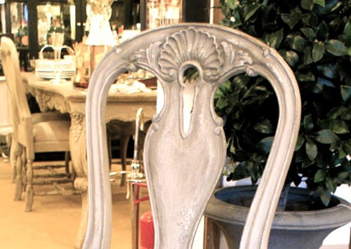GREY FRENCH FARMHOUSE DINING SET