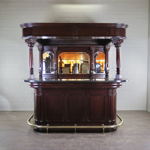 ADAM AND EVE SMALL VICTORIAN CANOPY HOME BAR