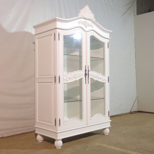 HENRIETTE ARMOIRE WITH GLASS DOORS